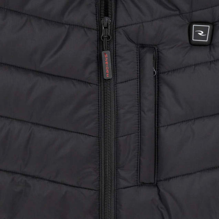 Radians RHG-V200 Men's Heated Puffer Vest Kit with Battery - Black