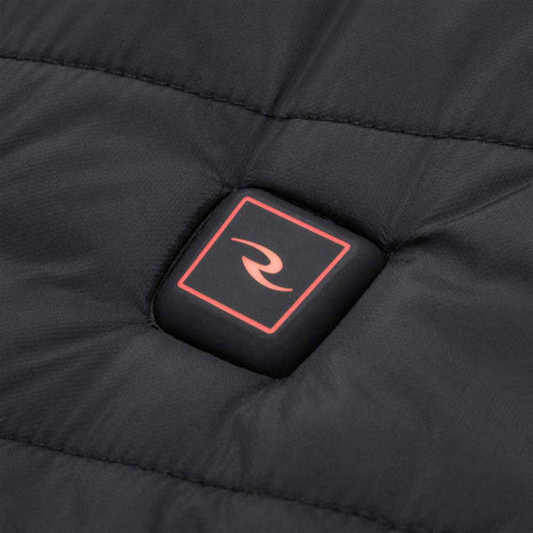 Radians RHG-V200 Men's Heated Puffer Vest Kit with Battery - Black