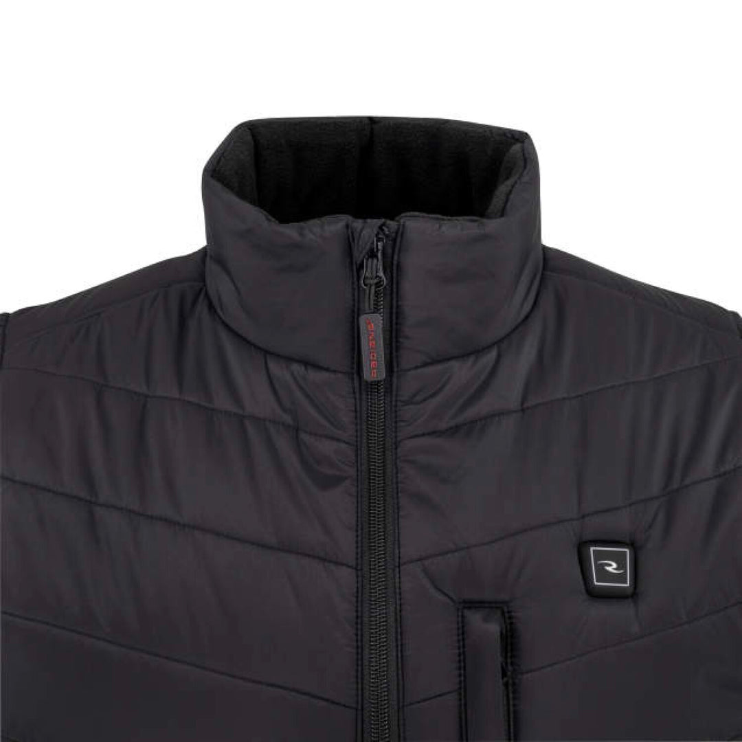 Radians RHG-V201 Women's Heated Puffer Vest Kit with Battery - Black