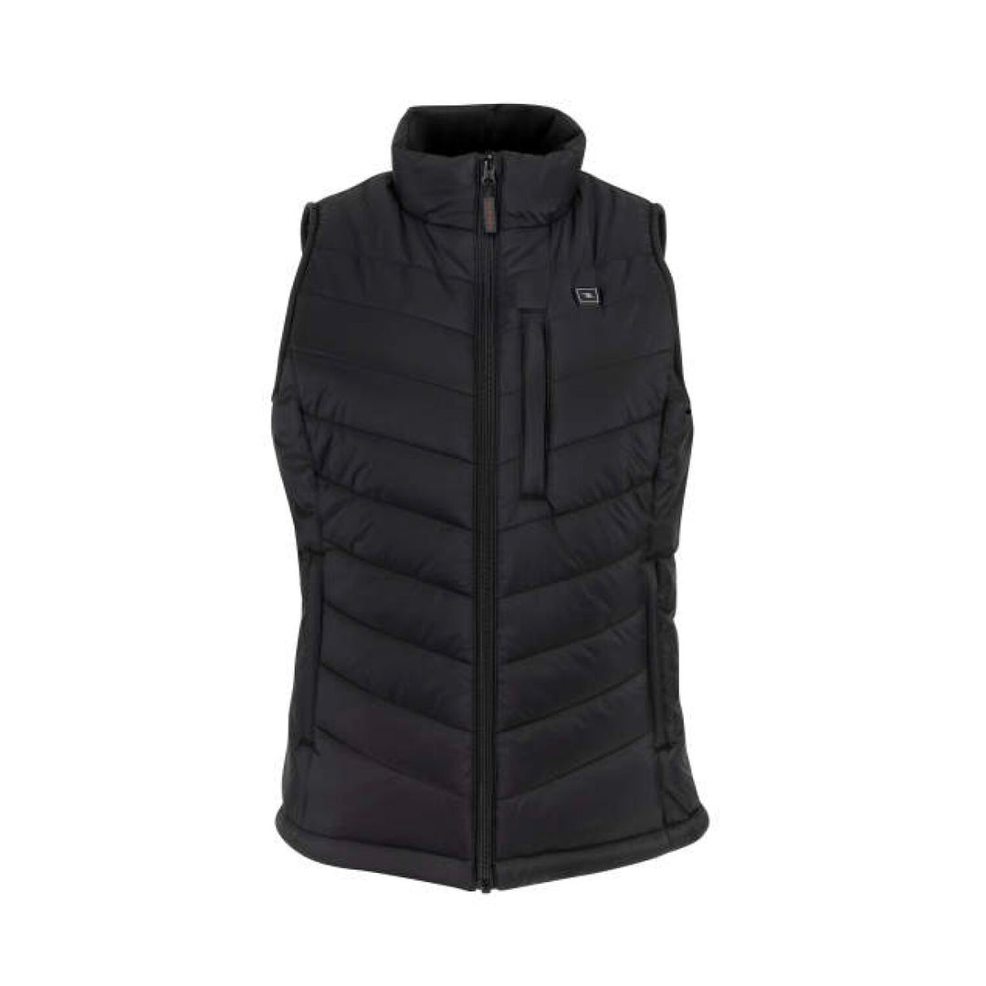 Radians RHG-V201 Women's Heated Puffer Vest Kit with Battery - Black
