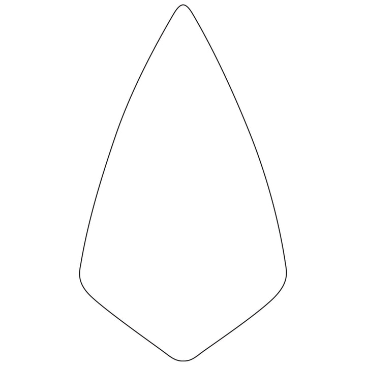 W. Rose RO221-12K 12” Wide Heel Brick Trowel with Cork Handle