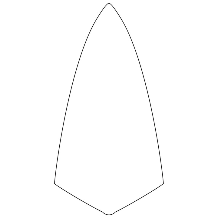 W. Rose RO312-12L 12" Limber Wide London Trowel with Leather Handle