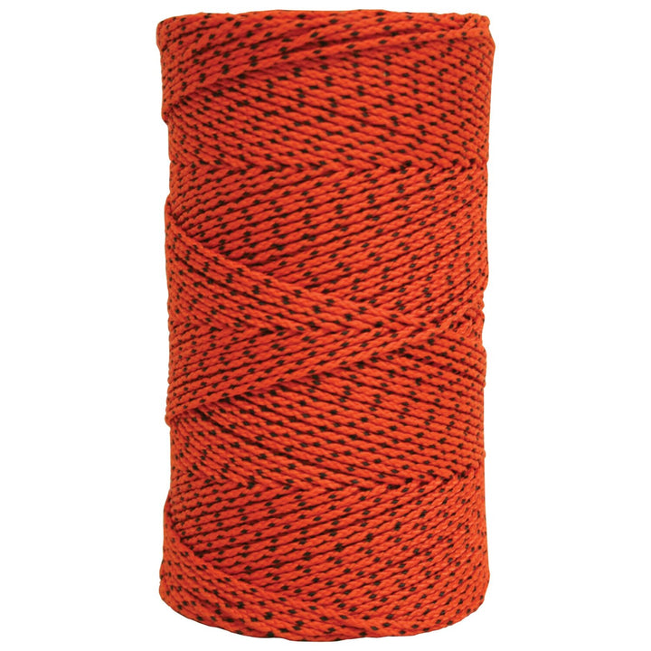 W. Rose RO686 Super Tough Bonded Braided Orange & Black Nylon Mason's Line - 685'
