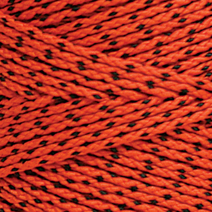 W. Rose RO686 Super Tough Bonded Braided Orange & Black Nylon Mason's Line - 685'