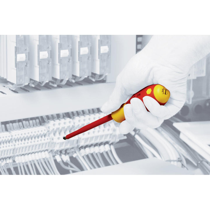 Wiha Tools 32188 Insulated Small Sizes Slotted / Phillips Screwdrivers Set, 7 Pc.