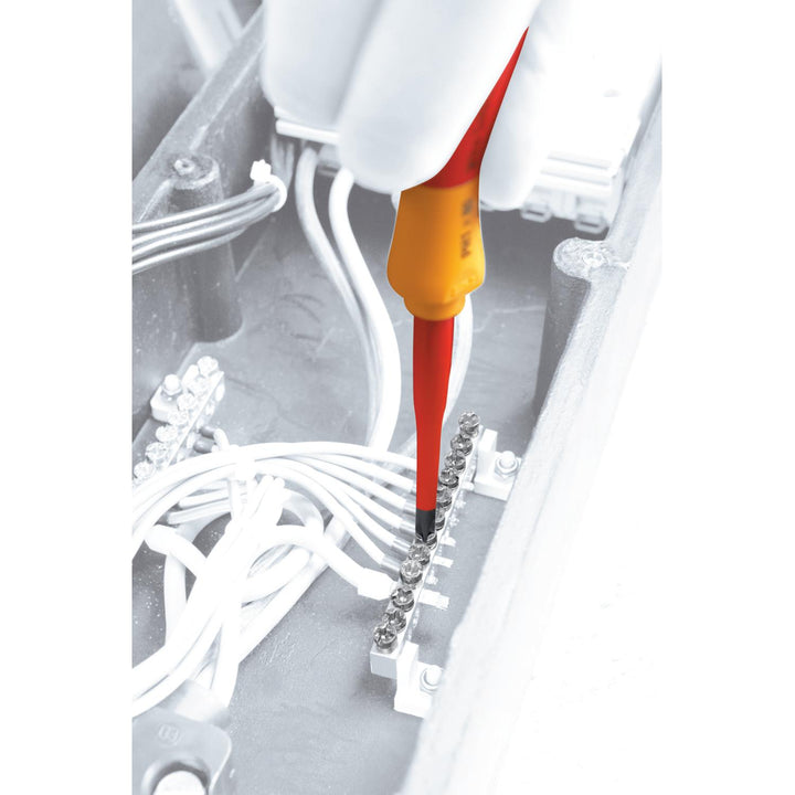 Wiha Tools 32198 Insulated SlimLine Slotted / Phillips / Square / Xeno Screwdriver Set, 11 Pc.