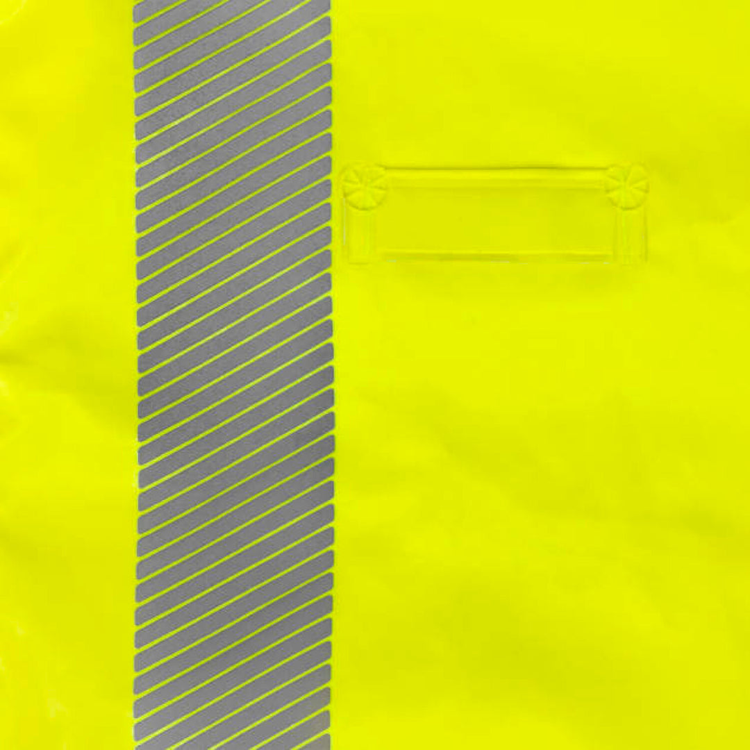 Radians RW08C Class 3 Self-Extinguishing Raincoat - Lime
