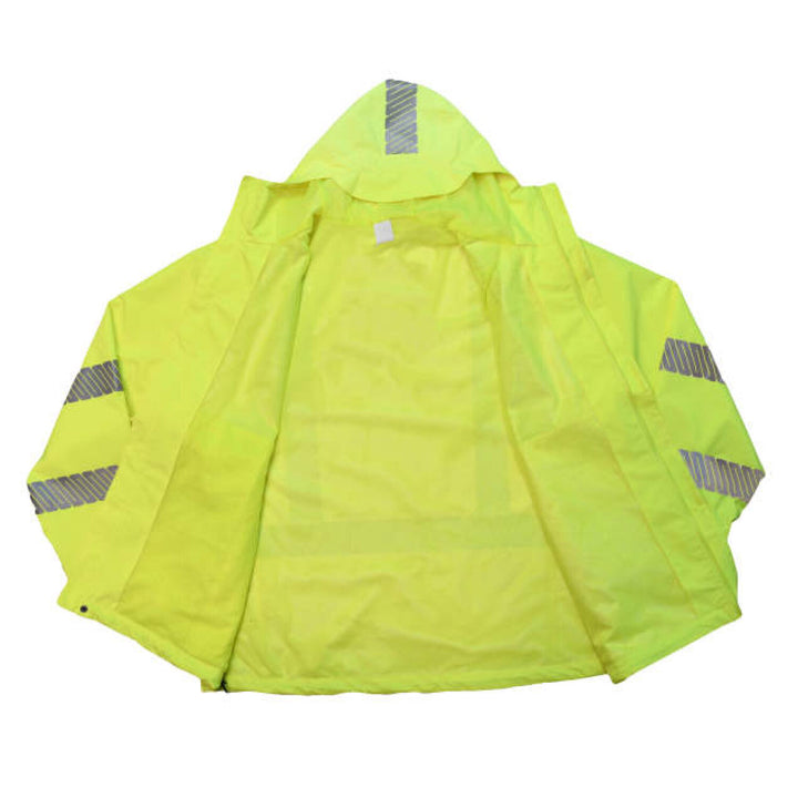 Radians RW11 Waterproof Lightweight Packable Raincoat - Green