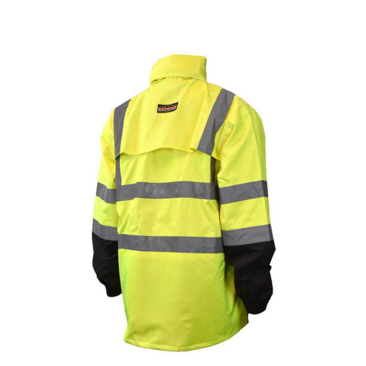 Radians RW30-3Z1 General Purpose Rain Jacket - Hi-Vis Green