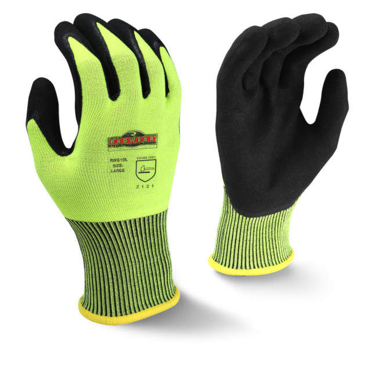 Radians RWG10 Radwear® Silver Series High Visibility Knit Dip Glove