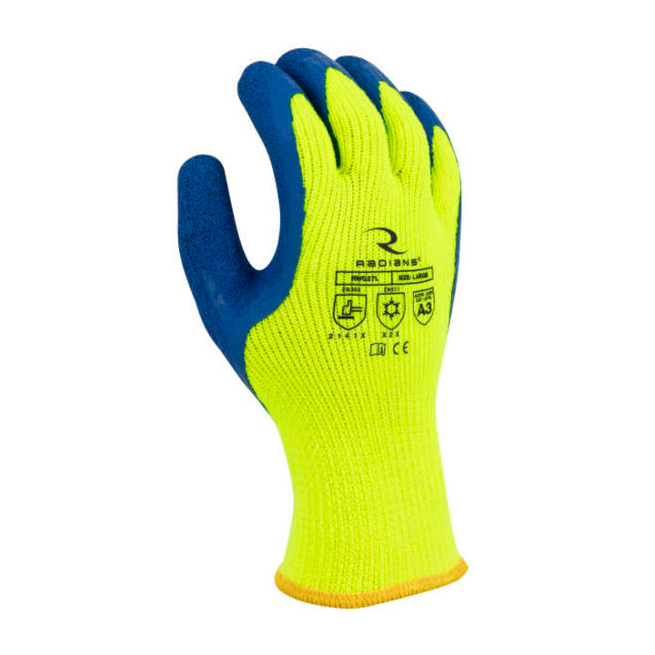 Radians RWG27 Cut Protection Level A3 Dipped Winter Gripper Glove