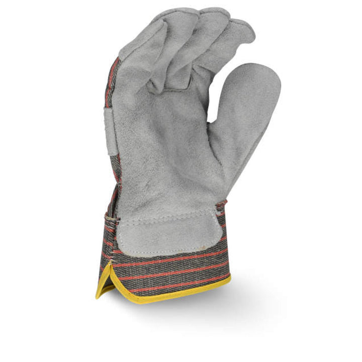 Radians RWG3103 Economy Shoulder Gray Split Cowhide Leather Glove