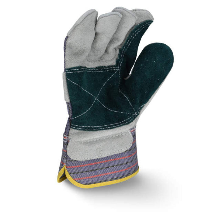 Radians Regular Shoulder Gray Split Cowhide Leather Glove