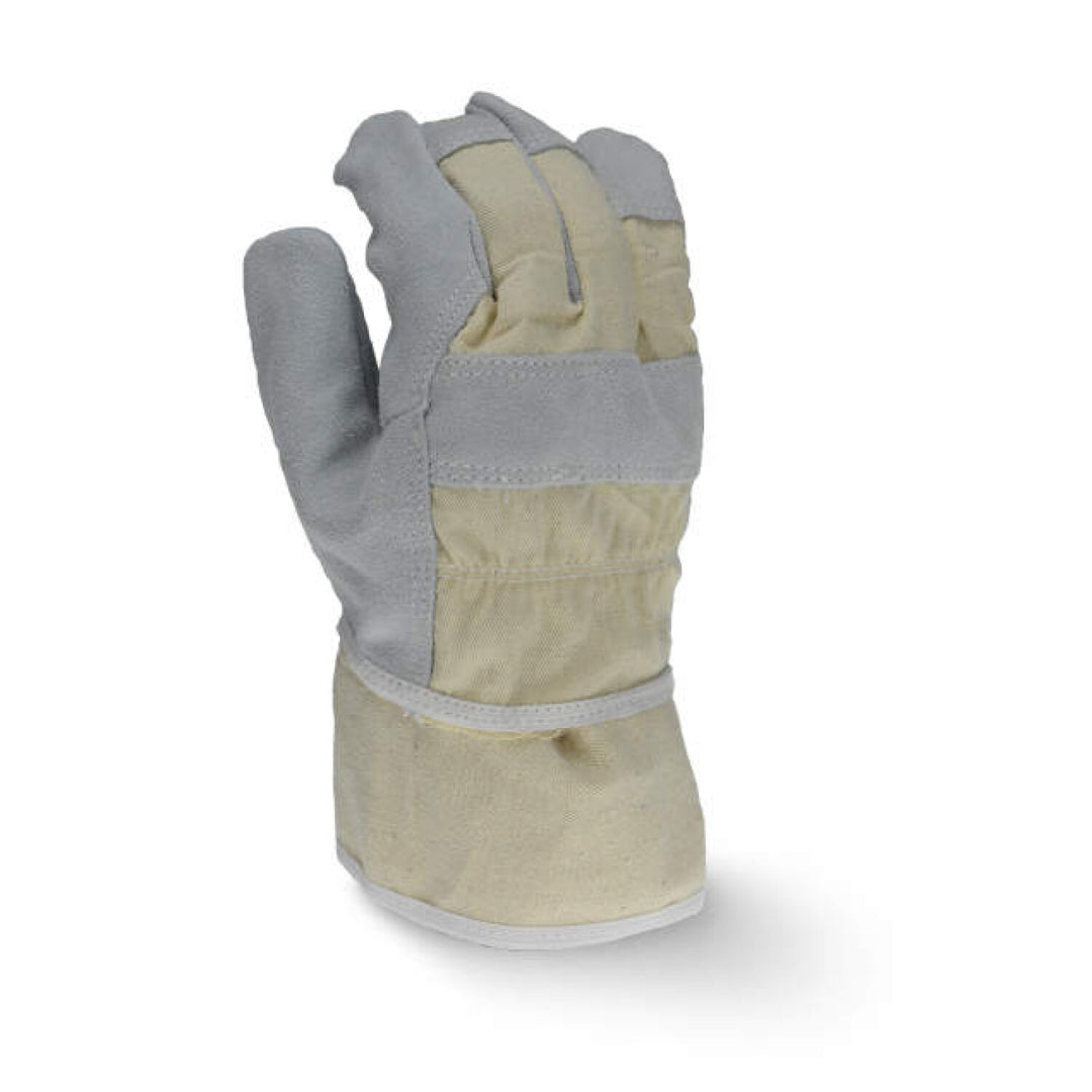 Radians RWG3200W Regular Shoulder Gray Split Cowhide Leather Glove
