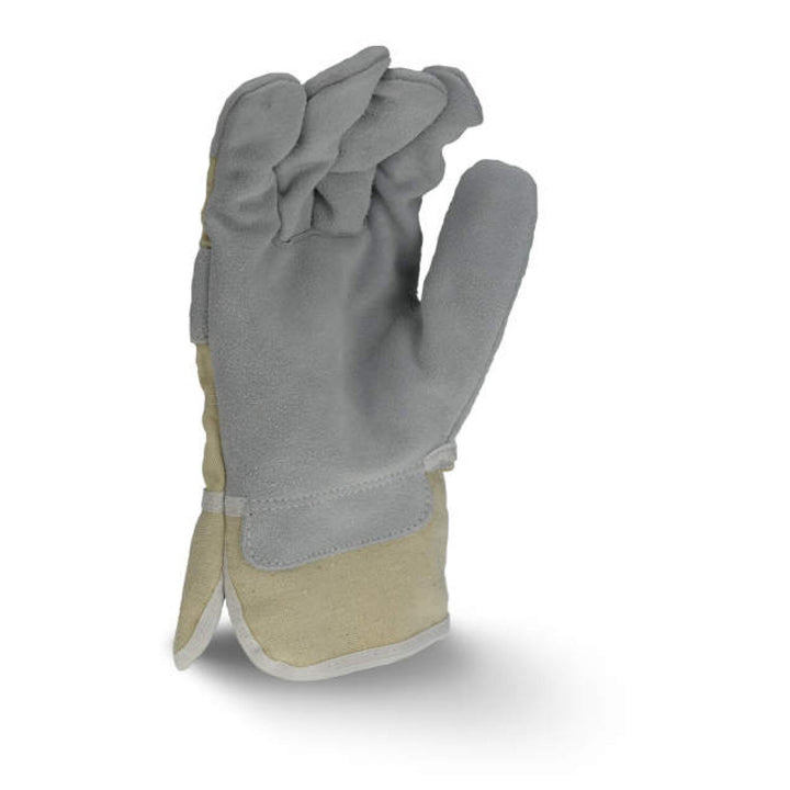 Radians RWG3200W Regular Shoulder Gray Split Cowhide Leather Glove
