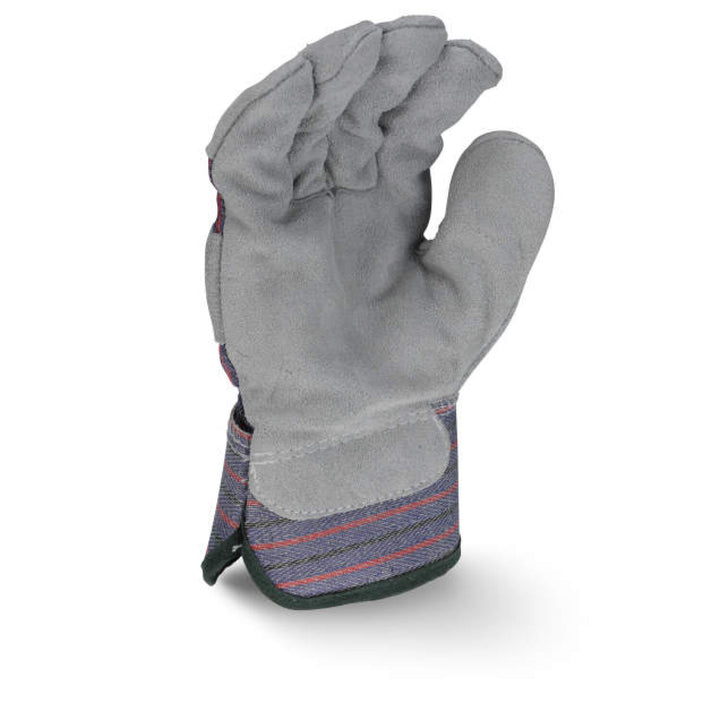 Radians RWG3205 Fleece Lined Regular Shoulder Gray Split Cowhide Leather Glove