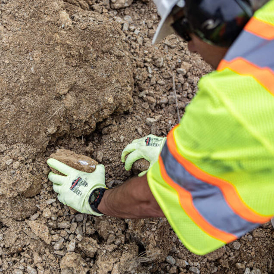 Radians RWG531 Radwear® Silver Series Cut Protection Level A2 High Visibility Grip Glove