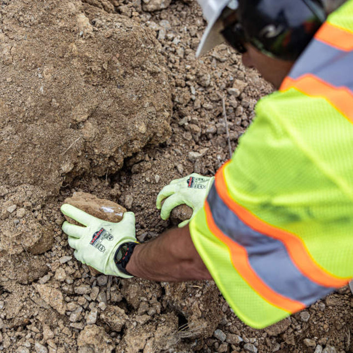 Radians RWG531 Radwear® Silver Series Cut Protection Level A2 High Visibility Grip Glove