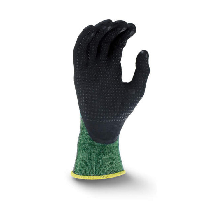 Radians RWG538 AXIS Cut Protection Level A2 Foam Nitrile Coated Glove with Dotted Palm