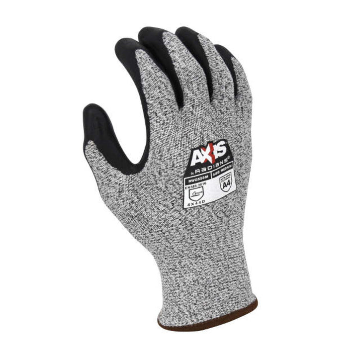 Radians RWG555 AXIS Cut Protection Level A4 Work Glove