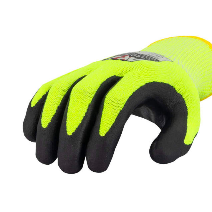 Radians RWG564 AXIS Cut Protection Level A4 High Visibility Work Glove