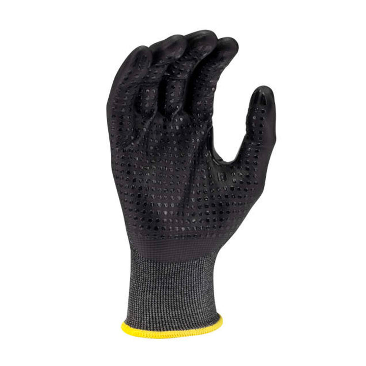 Radians RWG579 Cut Level A6 HPPE/Tungsten Foam Nitrile Dotted Palm Dip Glove