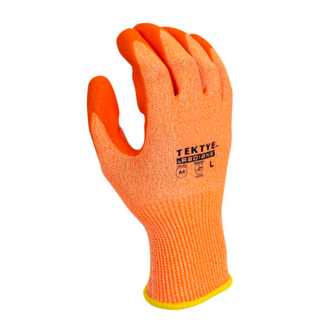 Radians RWG703 TEKTYE A4 Hi-Vis Cut Protective Work Glove