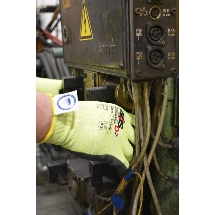 Radians RWGD100 AXIS D2 Dyneema Cut Protection Level A3 Touchscreen Glove