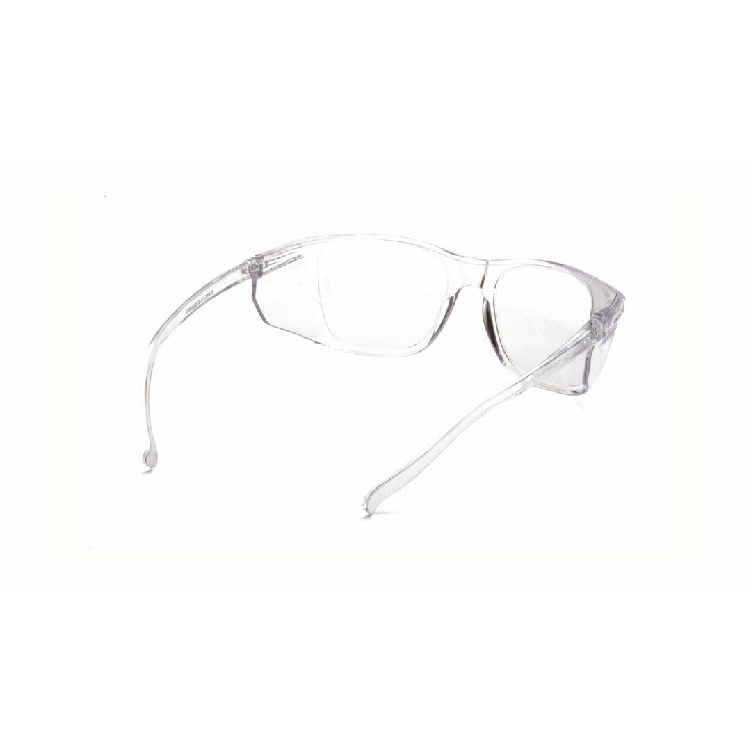 Pyramex S10910S Legacy  Clear Lens with Clear Temples