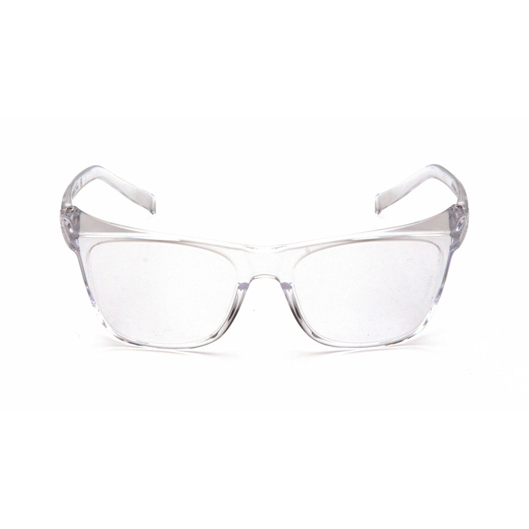 Pyramex S10910S Legacy  Clear Lens with Clear Temples