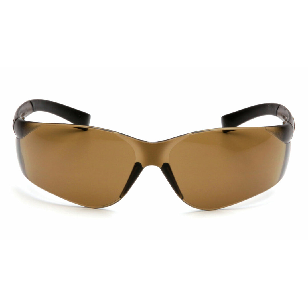 Pyramex S2515S Ztek - Coffee Lens with Coffee Temples