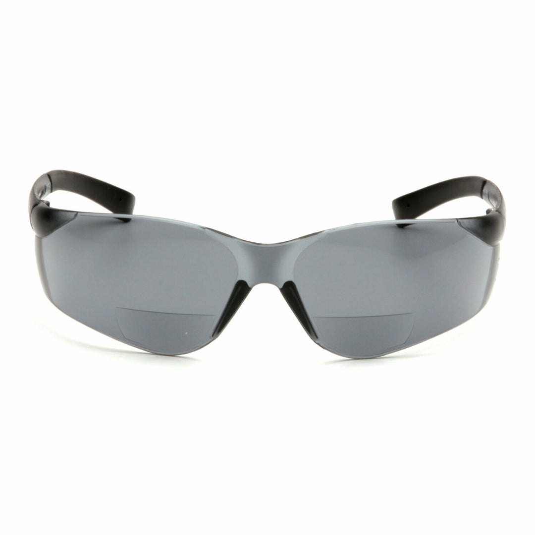 Pyramex S2520R20 Ztek Gray +2.0 Reader Lens with Gray Temples
