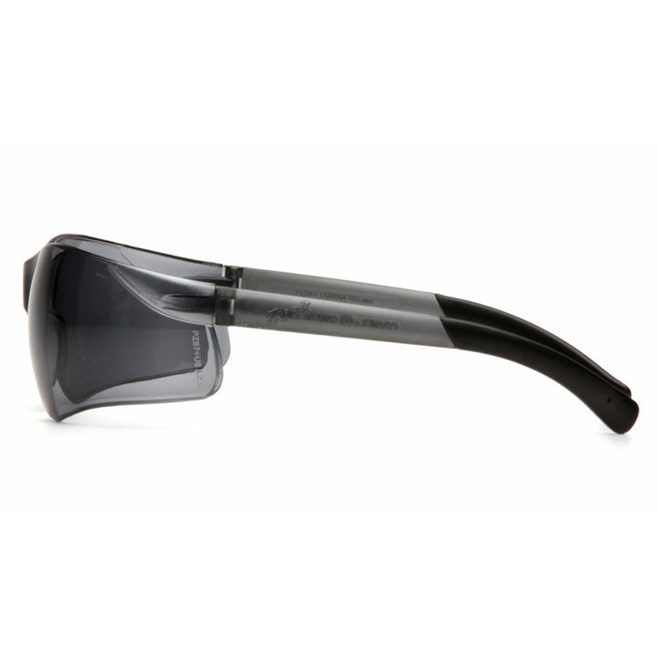 Pyramex S2520ST  Ztek - Gray H2X Anti-Fog Lens with Gray Temples