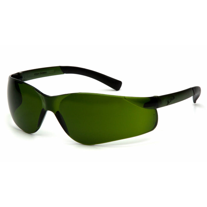 Pyramex S2560SF Ztek 3.0 IR Lens with Green Tinted Temples