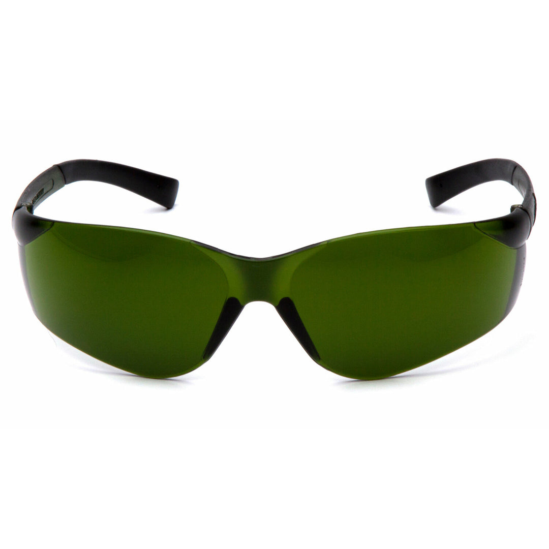 Pyramex S2560SF Ztek 3.0 IR Lens with Green Tinted Temples