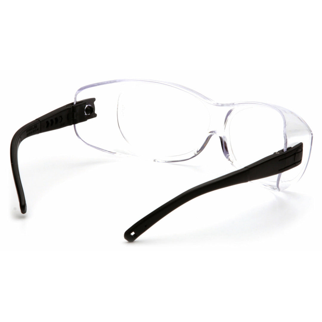 Pyramex S3510SJ OTS -  Clear Lens with Black Temples