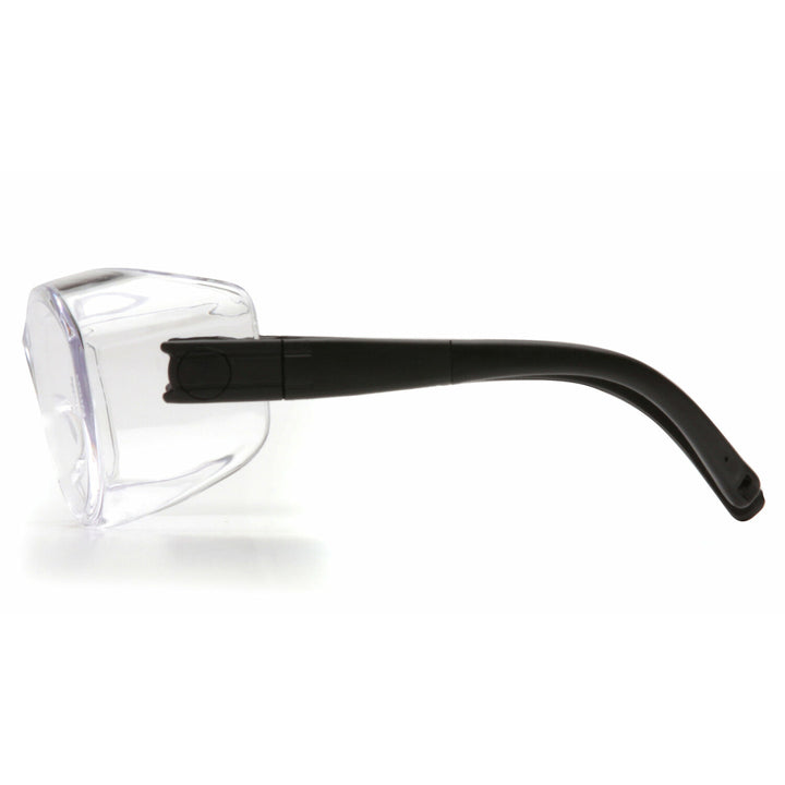 Pyramex S3510SJ OTS -  Clear Lens with Black Temples