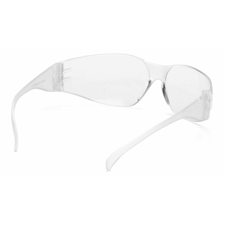Pyramex S4110R25 Intruder Clear +2.5 Reader Lens with Clear Temples