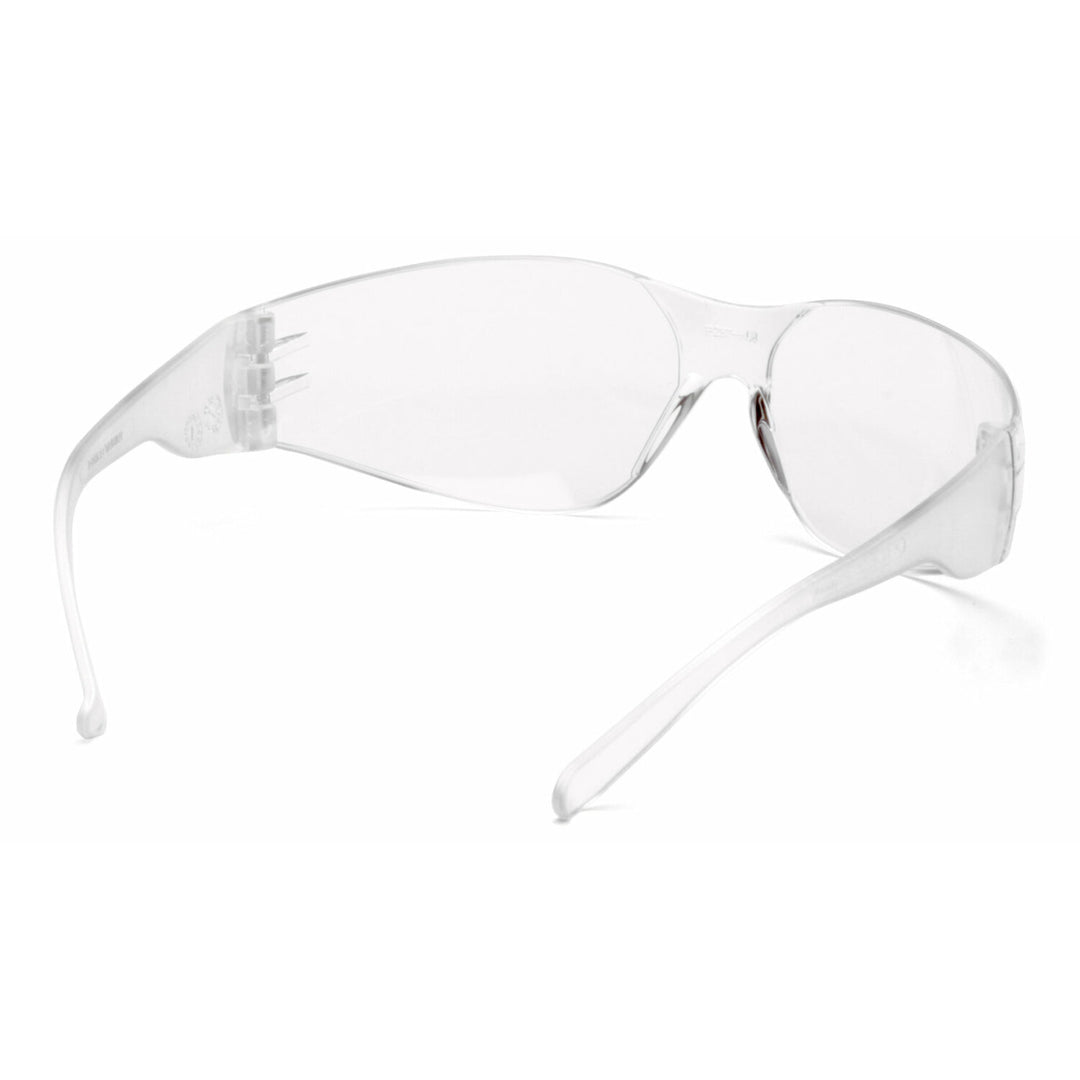 Pyramex S4110ST Intruder Clear Anti-Fog Lens with Clear Temples