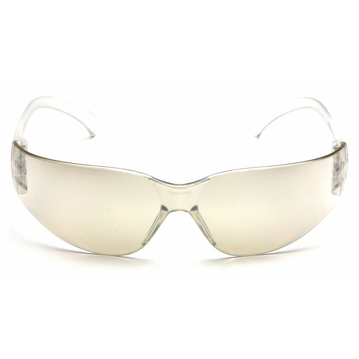 Pyramex S4180ST Intruder Indoor/Outdoor Mirror Anti-Fog Lens with Indoor/Outdoor Mirror Temples