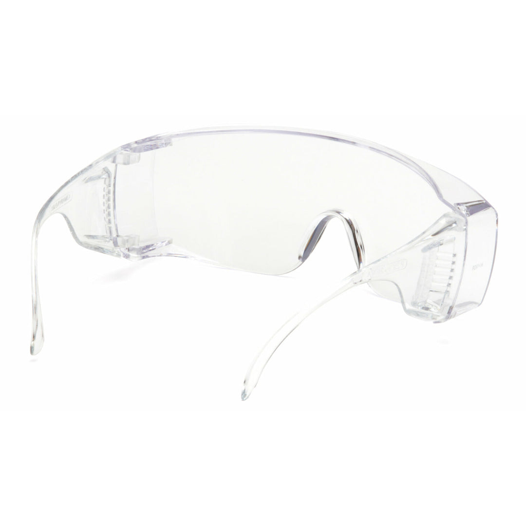 Pyramex S510SJ Solo Jumbo Size Clear Lens and Frame Combination