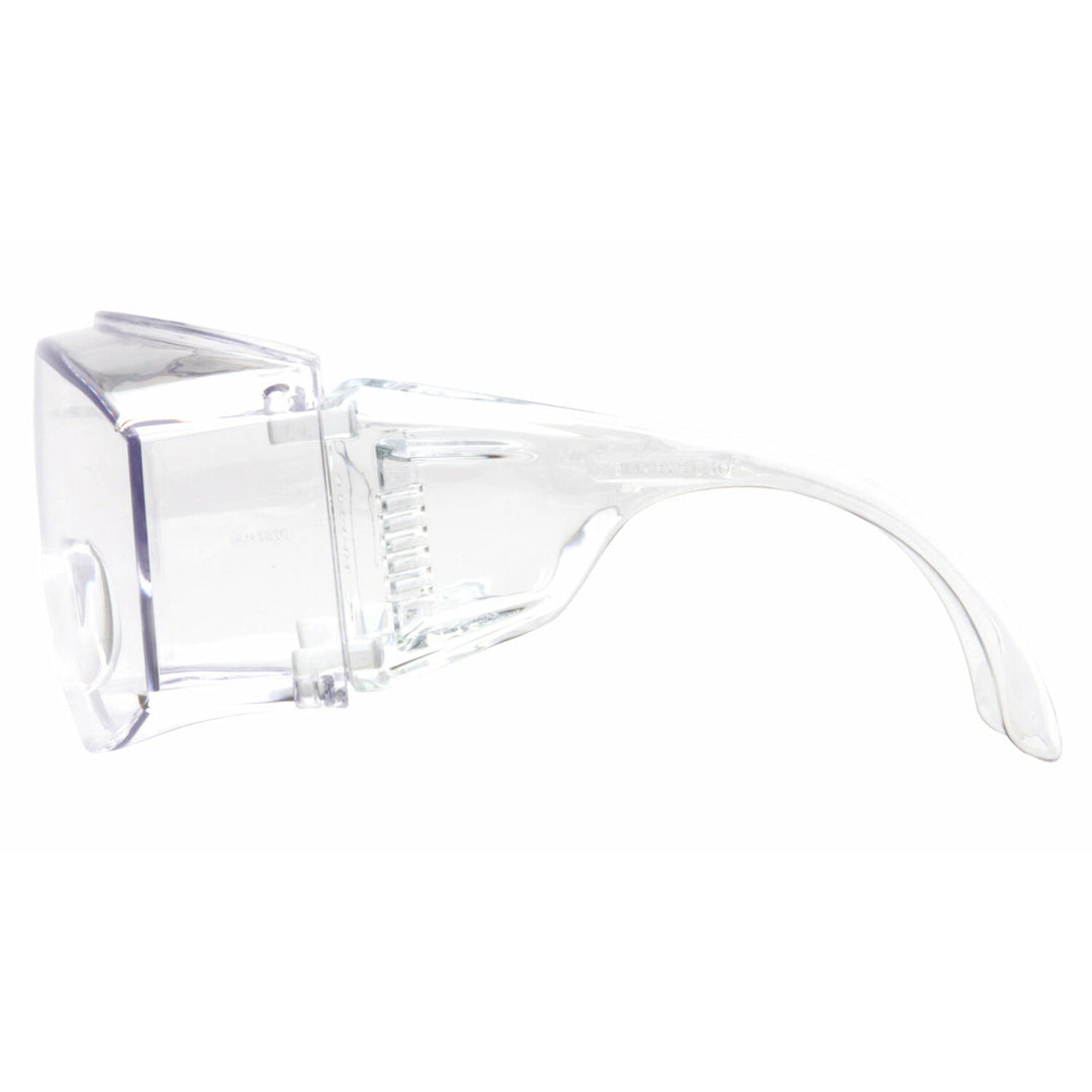 Pyramex S510SJ Solo Jumbo Size Clear Lens and Frame Combination