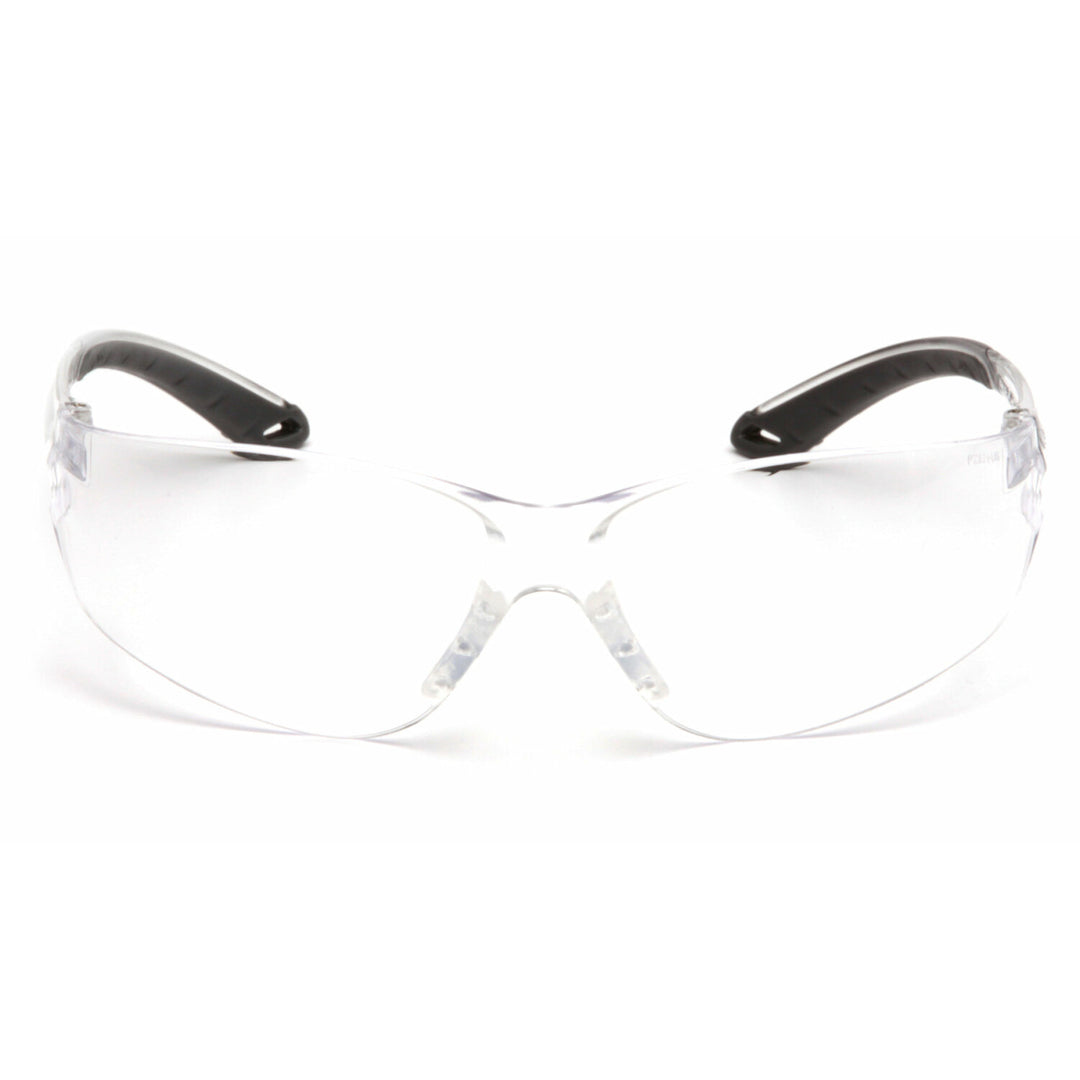 Pyramex S5810STM ITEK Clear H2MAX Anti-Fog Lens with Clear Temples