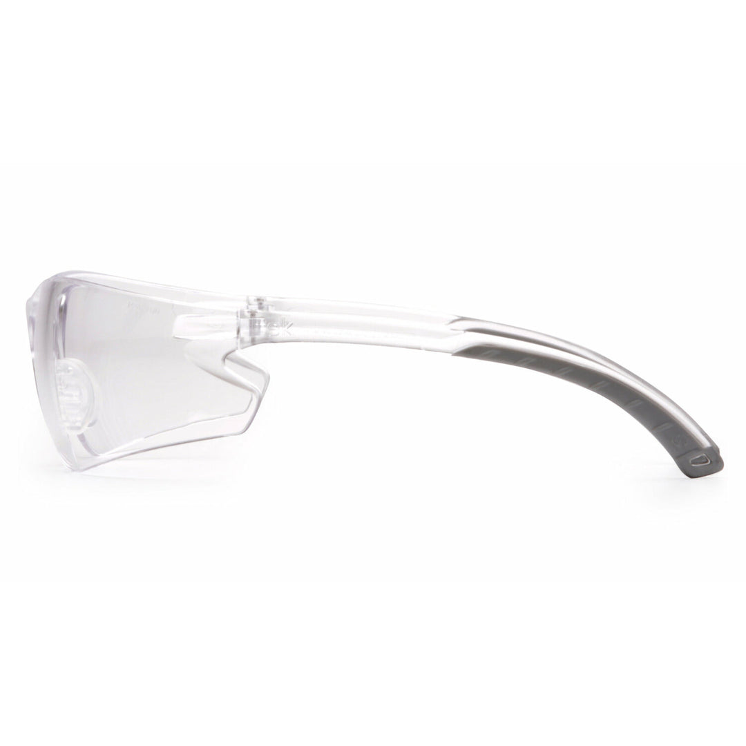 Pyramex S5810ST Clear H2X Anti-Fog Lens with Clear Temples