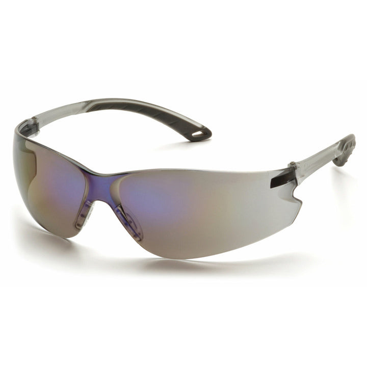 Pyramex S5875S Itek - Blue Mirror Lens with Gray Temples