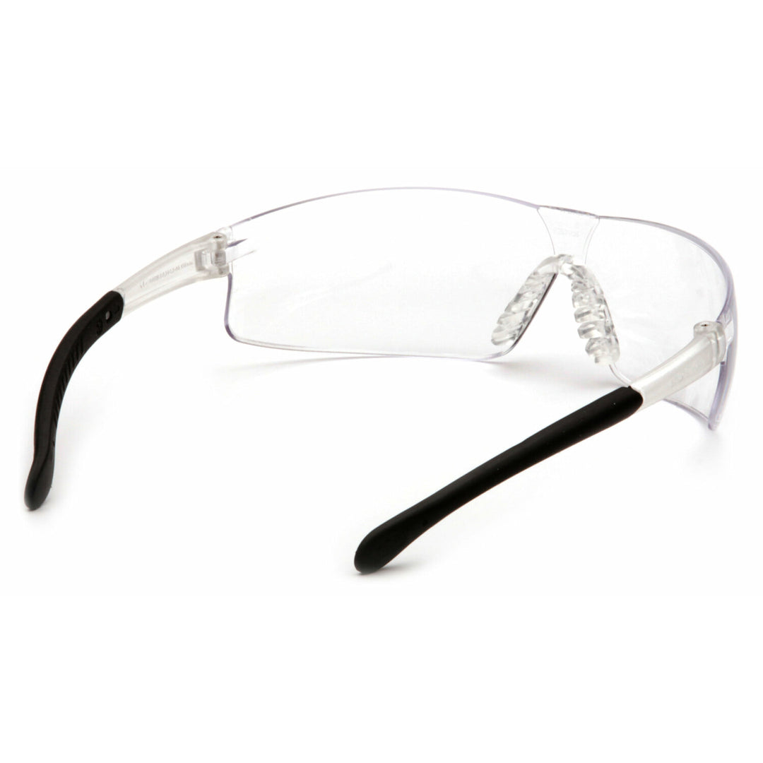 Pyramex S7210ST Clear Anti-Fog Lens with Clear Temples