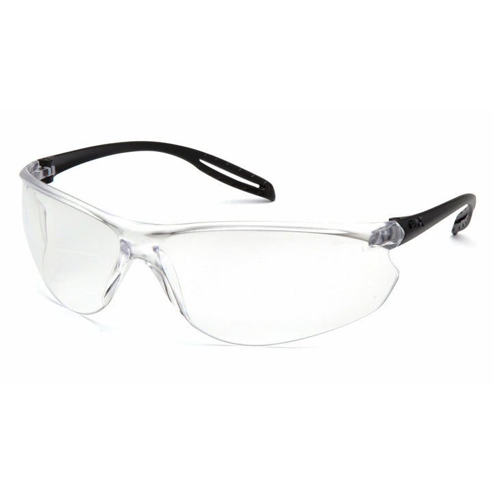 Pyramex S9710S Neshoba Clear Lens with Black Temples