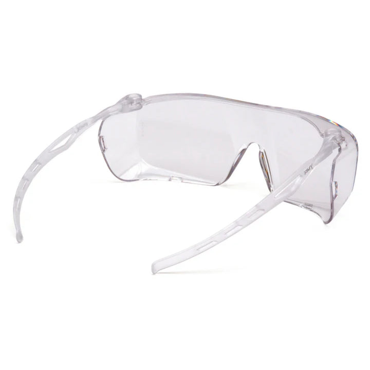Pyramex S9910ST Clear H2X Anti-Fog Lens with Clear Temples