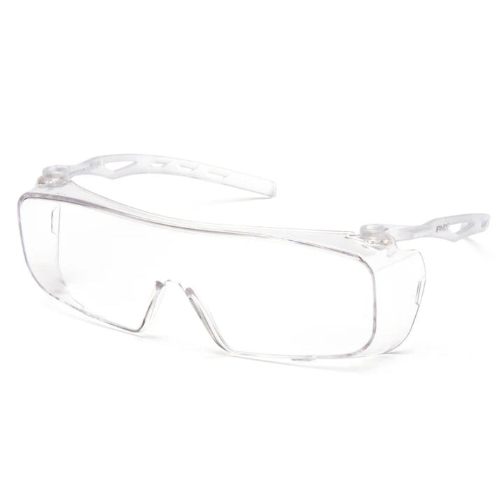 Pyramex S9910ST Clear H2X Anti-Fog Lens with Clear Temples