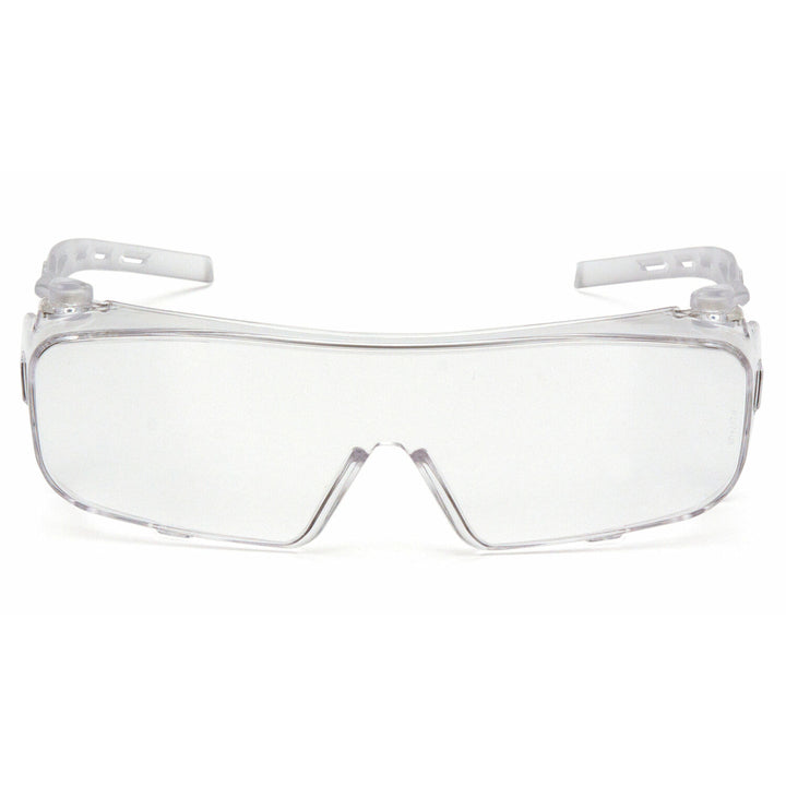 Pyramex PYS9910ST Cappture Retail Clear H2X Anti-Fog Lens with Clear Temples